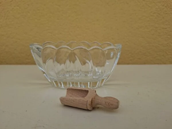 vintage glasskål