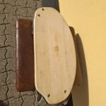Træbrættets underside og montering af grisedelene