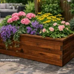 Plantekasse i lindetræ fra Topvirk, 80,5 × 43,5 cm – detalje 5